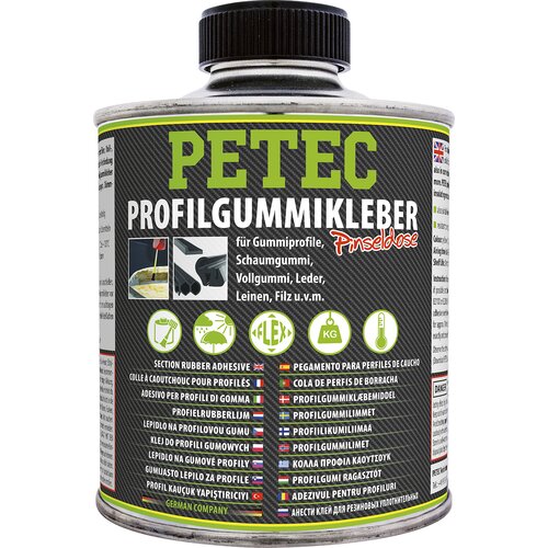 PETEC Profilgummikleber Gummikleber Pinseldose 350 ml 93835