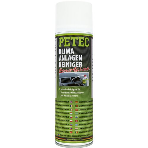 PETEC Klimaanlagenreiniger Klima Reiniger Zitrus-Schaum 500 ml 71350